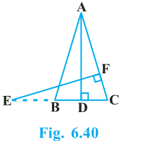 Triangles Exercise 6.3 Question No. 11