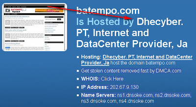 Cara mengetahui IP domain dan hosting sebuah website