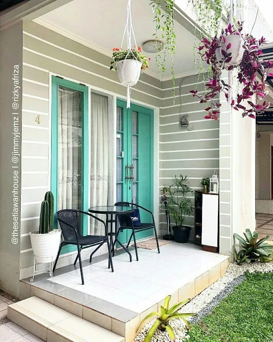 foto inspiratif model teras rumah minimalis masa kini