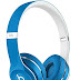 Beats Solo2 On-Ear Headphone Luxe Edition (WIRED, Not Wireless) (Renewed) - Blue
