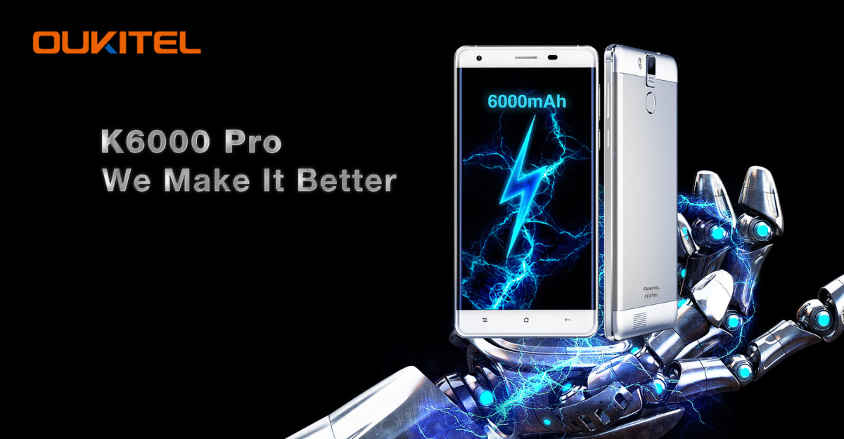 143ドルと安価で6000mahバッテリー搭載のスマートフォン Oukitel K6000 Proが人気のようです Chinar ちなーる