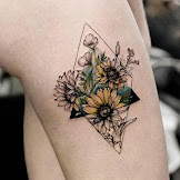 Tattoos Sunflower Designs