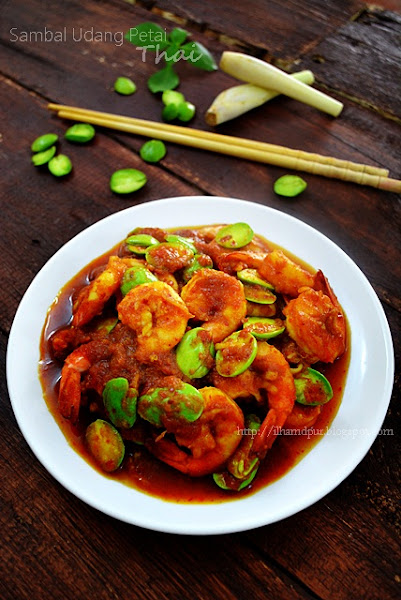 Resepi Sambal Udang Petai Siam Mudah – Satu Resepi