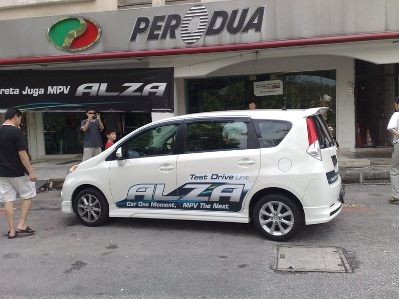 Underground Eightq: Perodua Alza M2