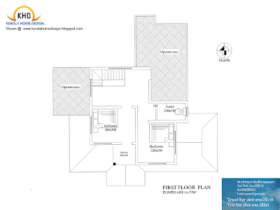 2000 Square Feet Home Design & Plan