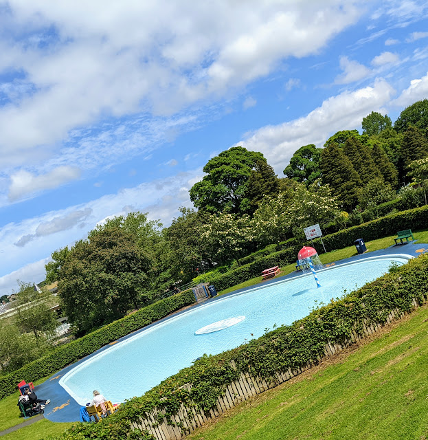 North East Splash Pads, Water Play Areas & Outdoor Pools  - Morpeth Paddling Pool