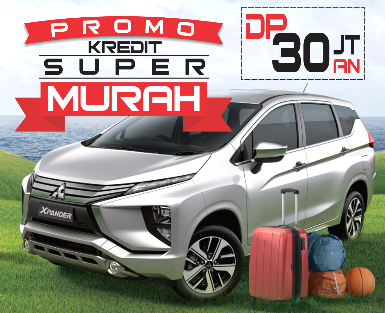 Kredit Xpander Dp 30 Jt An Cicilan 5 Tahun Dealer Mobil Mitsubishi