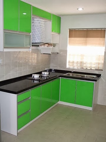 model dapur rumah sederhana