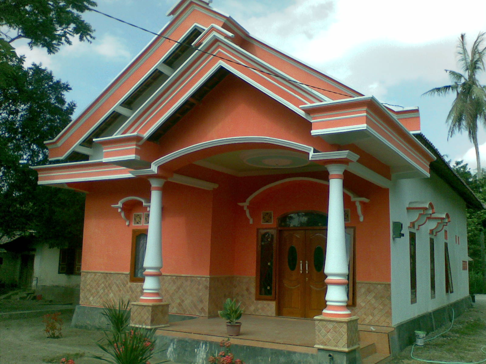 Model Teras  Rumah  Limasan Jawa 