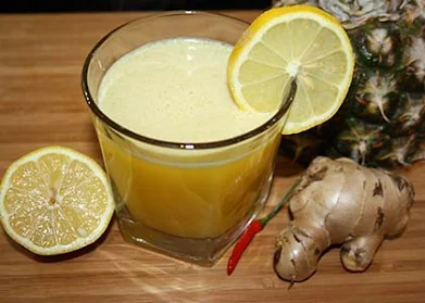 Pineapple homemade cough remedy