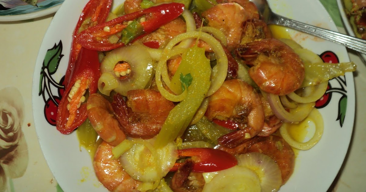 MASAKAN DARI DAPURKU: UDANG GORENG SADERI