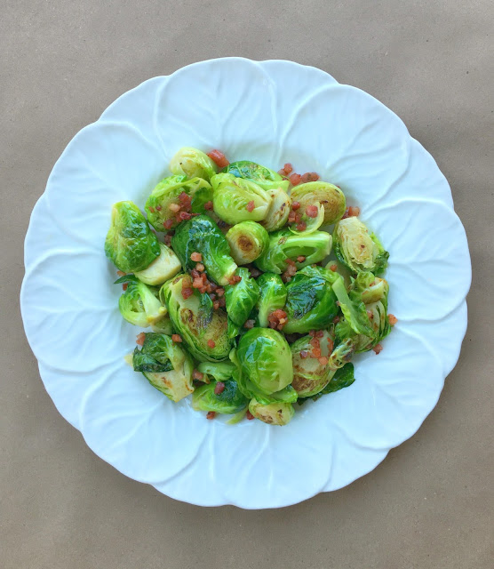 Brussel Sprout Hash with Sunny-side up Egg Recipe - Perfect Fall Breakfast | www.jacolynmurphy.com