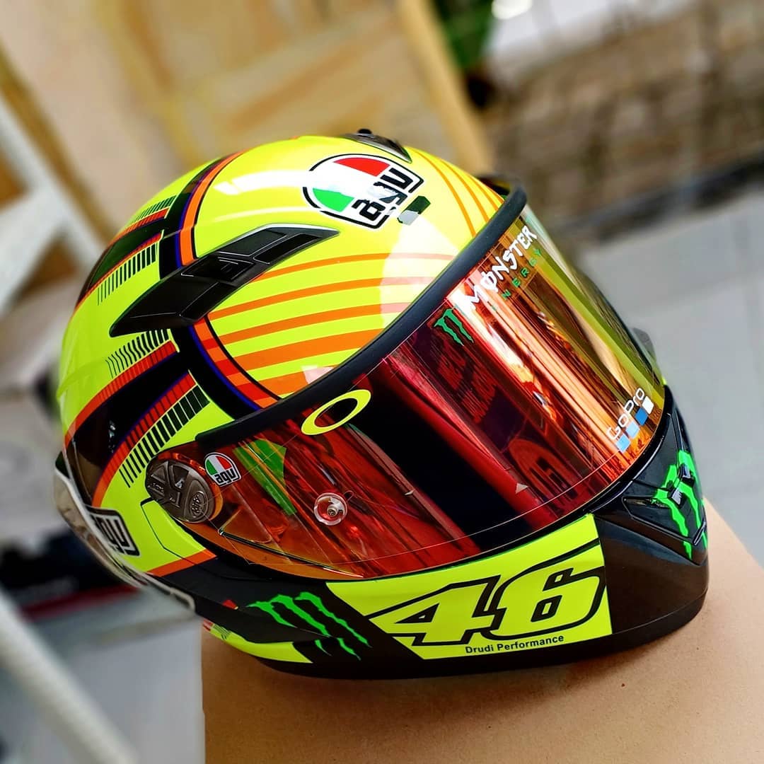 7 Modifikasi Helm KYT Vendetta 2 Paling Keren