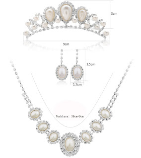 Hotsale in 2012 Pearl Bridal Jewelry Sets