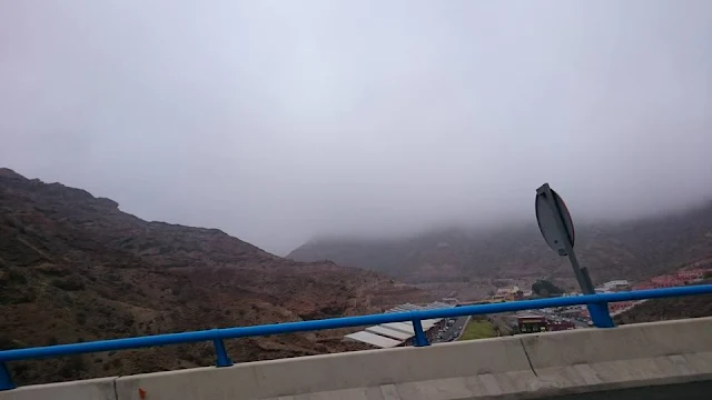 Nubes a ras de suelo, Gran Canaria