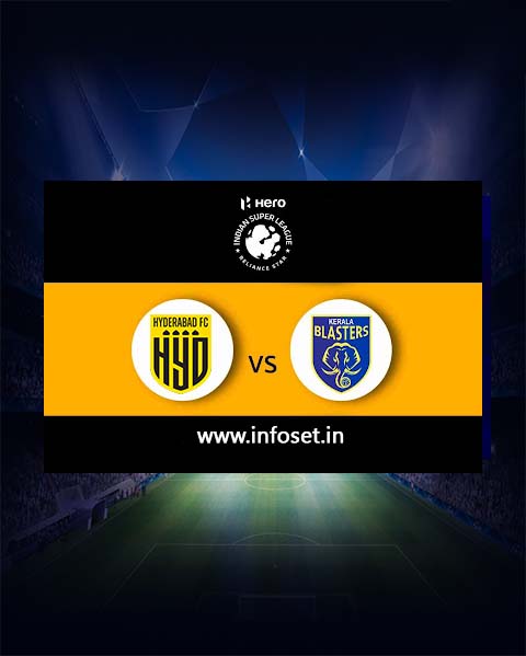 Hyderabad FC vs Kerala Blasters - Match Info, Preview & Lineup