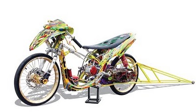 Motor sport modification: Yamaha Mio Drag Racing Modified