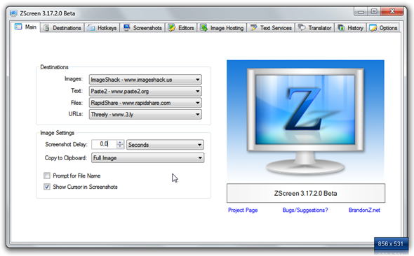 capturar pantallas bajo windows screen shots