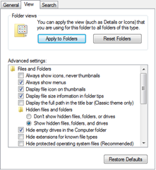 hidden file