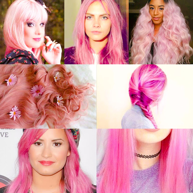 Cabelo rosa, pinkhair, hair, moda, blog da lhany, phany pinheiro, nah cardoso, niina secrets, taci alcolea bocarosa