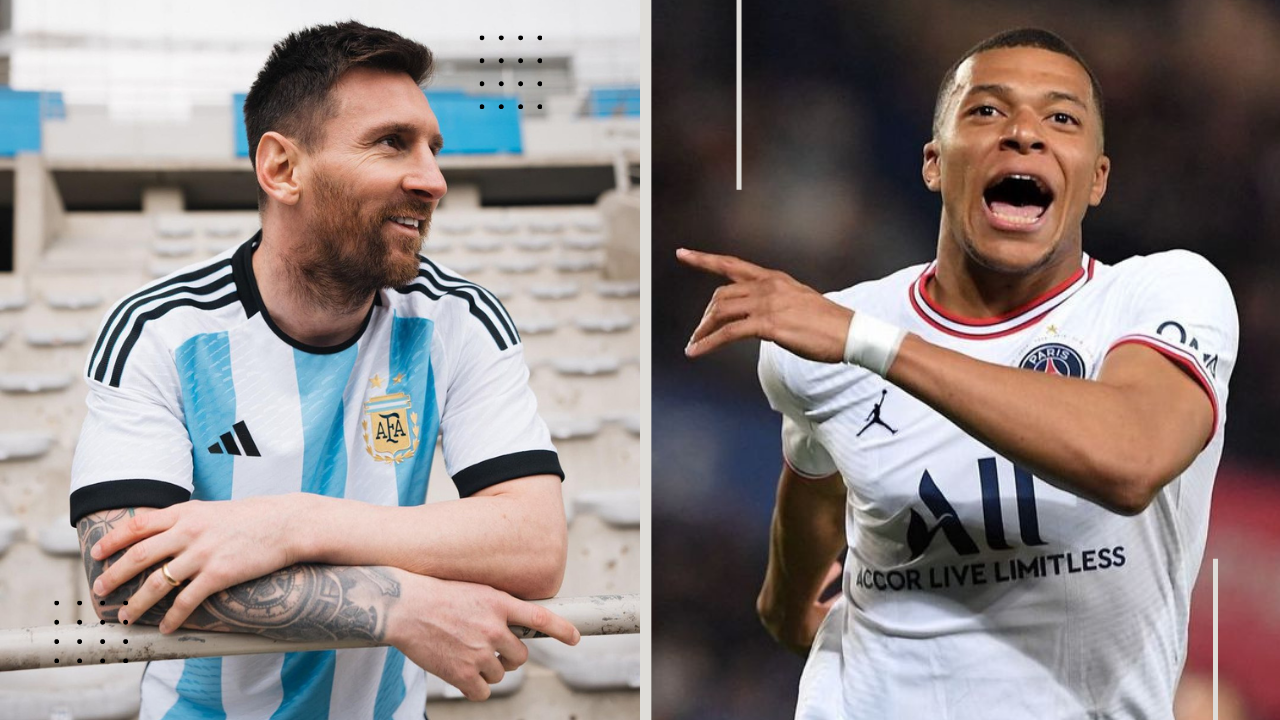 Lionel Messi And Kylian Mbappe