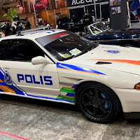 Nissan Skyline R32 disita kerana diubah suai menyerupai kenderaan polis