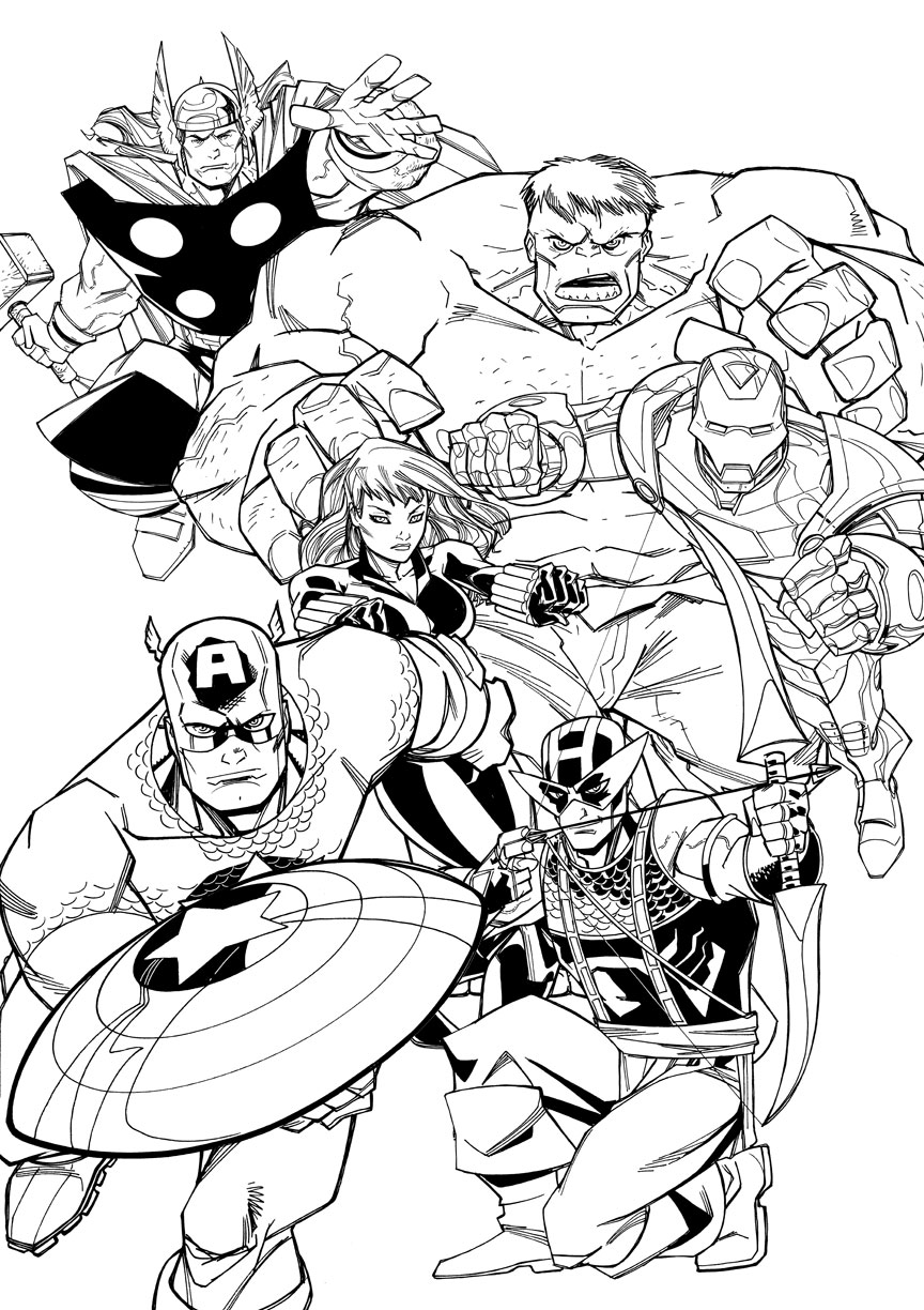 Download Marvel Falcon Coloring Coloring Pages