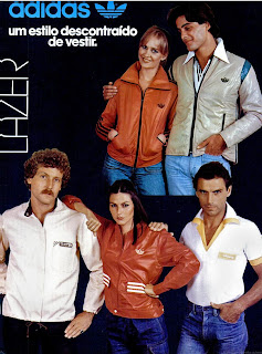 propaganda roupas Adidas - 1977.  moda anos 70; propaganda anos 70; história da década de 70; reclames anos 70; brazil in the 70s; Oswaldo Hernandez