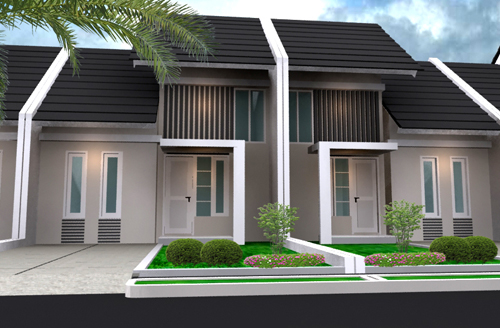 30 Desain Rumah Minimalis  Type  45 Desainrumahnya com