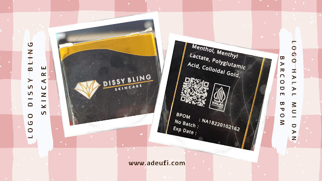 review jujur penggunaan skincare dissy bling whitening series