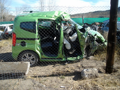 Dos heridos en accidente en Piedra del Águila 