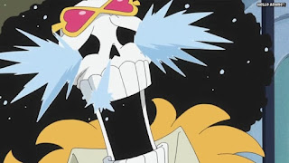 ワンピースアニメ 魚人島編 548話 ブルック | ONE PIECE Episode 548