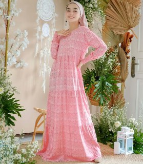 Hena Dress - Gaun Muslimah Modern