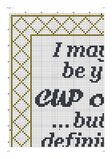 Tequila funny cross stitch pattern - Tango Stitch