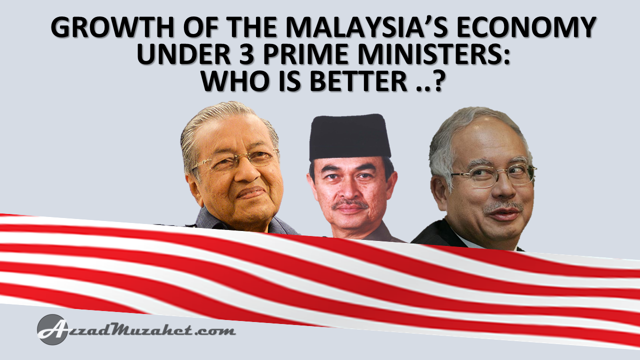 GROWTH OF THE MALAYSIA'S ECONOMY UNDER 3 PRIME MINISTERS ...