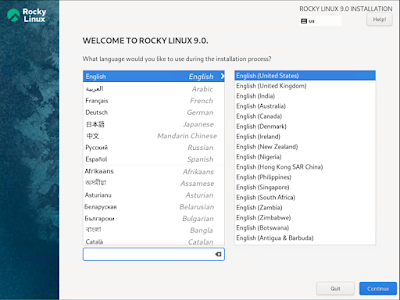 Rocky Linux 9 install-語文及鍵盤設定