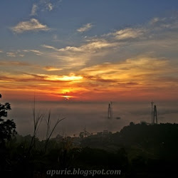 Wah, Sungai Mahakam Bisa Menghilang Saat Pagi Hari