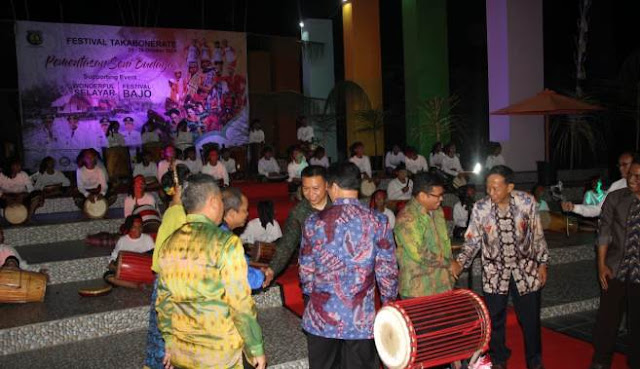 Bupati Kep. Selayar, Buka Resmi Pelaksanaan Festival Takabonerate 2018