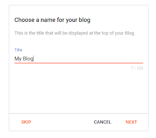 Cara membuat judul blog di blogger