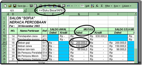 Gambar 2.84 Masang Rumus NP