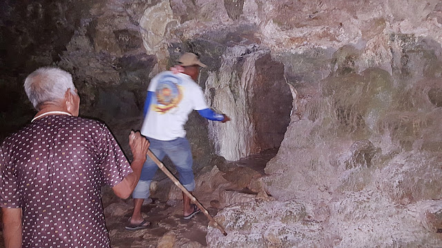 fresh water source inside a chamber of Hinayagan Cave, Bislig City