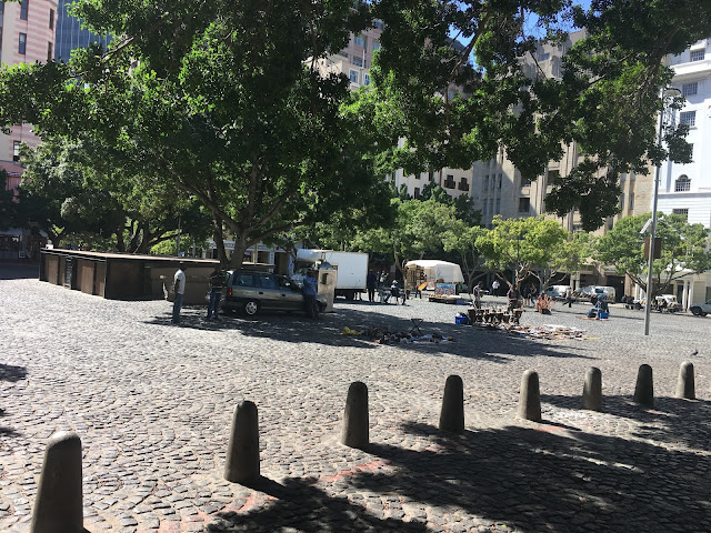 St Georges Mall Market empty