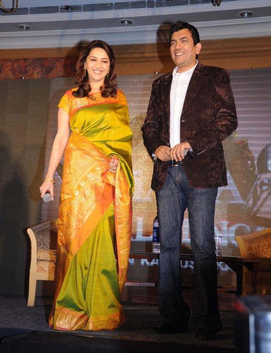 Bollywood Actress Madhuri Dixit Saree Photos