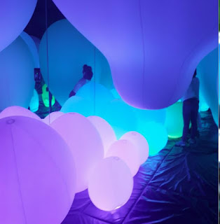 Teamlab Borderless Digital Museum Balloon room