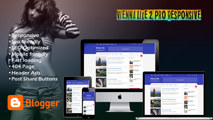 Vienna Lite 2 Pro Responsive Blogger Template Vienna Lite 2 Pro Responsive Blogger Template