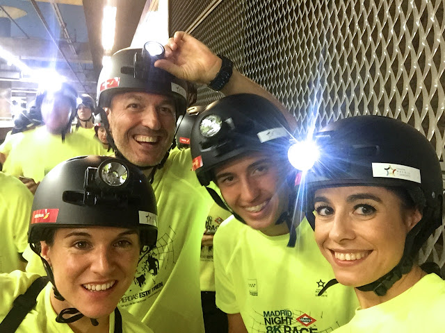 Madrid Metro Night Race, Carrera noctura por las vías del Metro de Madrid