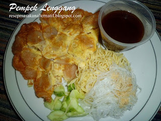 Resep Pempek Lenggang Lenjer Goreng Asli Palembang