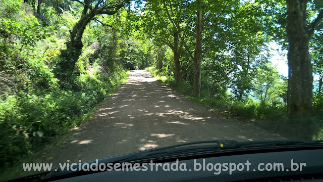 Estrada de acesso ao Morro da Embratel, Morro Reuter, Rota Romântica