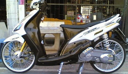  Modifikasi Mio Sporty Velg 14 Jari Jari Modifikasi Motor 