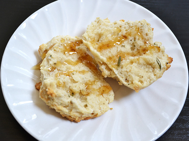 rosemary pepper drop biscuits